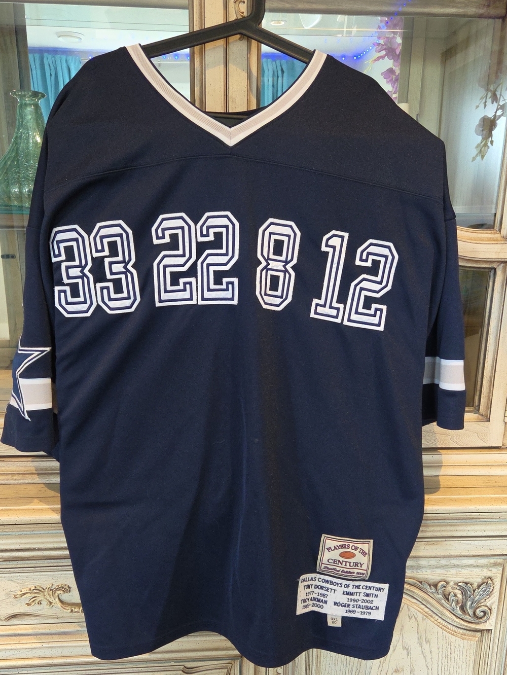 GRAIL Vintage 2004 Jeff Hamilton Dallas Cowboys Jersey 4XL